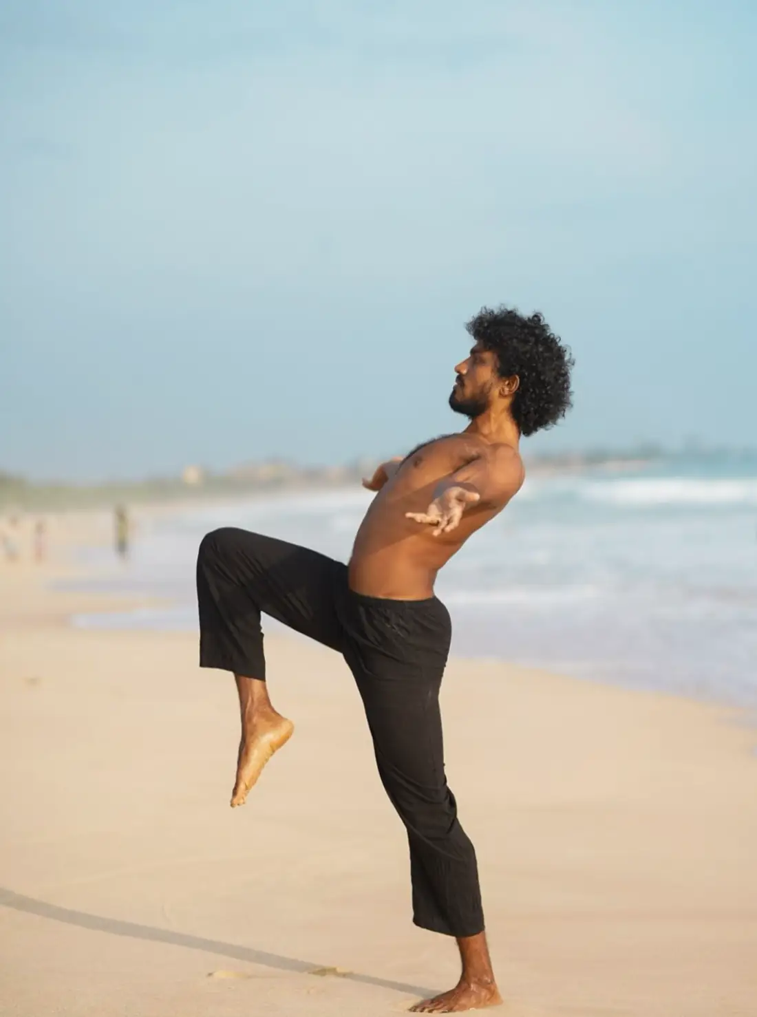 Portrait of Dushyantha, movement and strength teacher
