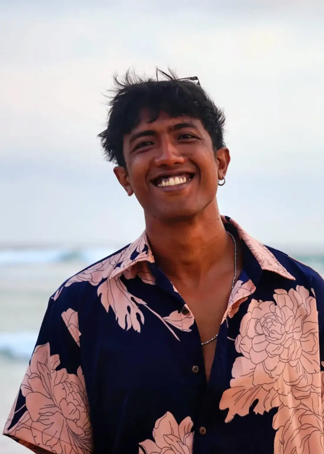 Portrait of Nabeel Saldin, breathwork facilitator