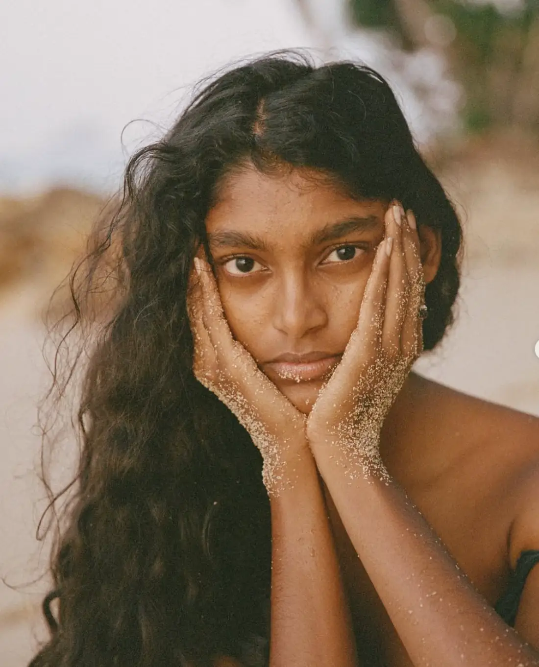 Portrait of Omaya, yoga teacher and sound healer