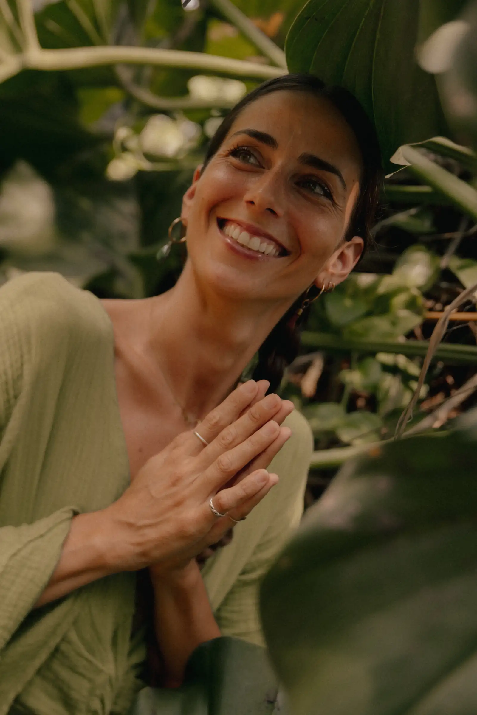 Portrait of Valeria Booz, yin yoga teacher