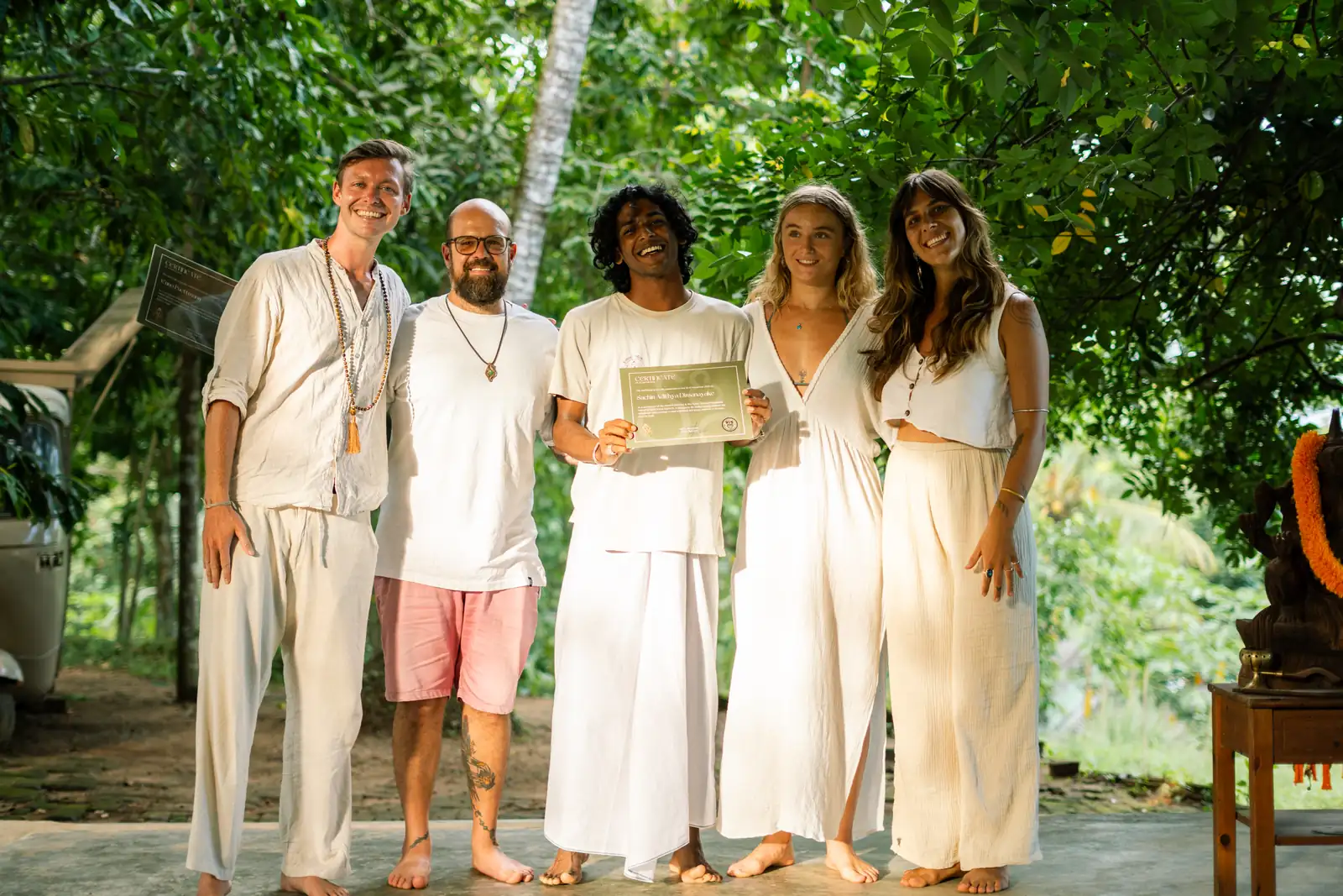 Senses 200hr yoga teacher training in Sri Lanka